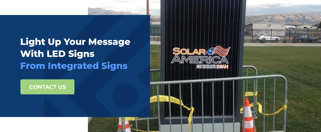 Light Up Your Message With LED Signs From Integrated Signs